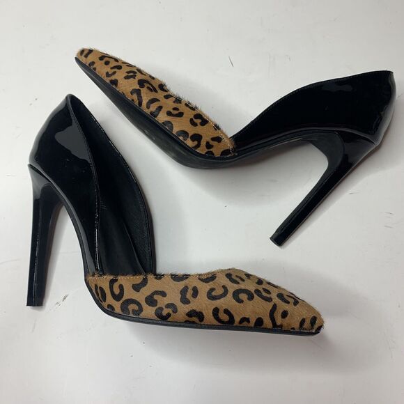 Jeffrey Campbell Avenida D'Orsay Pointed Toe High Stiletto Heels - Picture 3 of 9